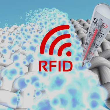Kontaktlose Erfassung der Wäschepostentemperatur