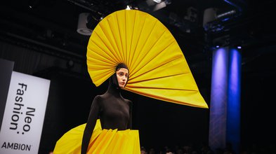Model auf der Neo.Fashion.2020