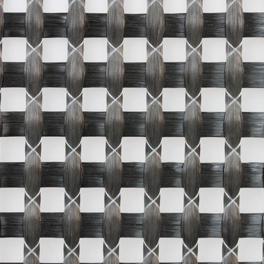 Drehergewebe aus 100K Carbonfasern mit zwei Dreherfäden